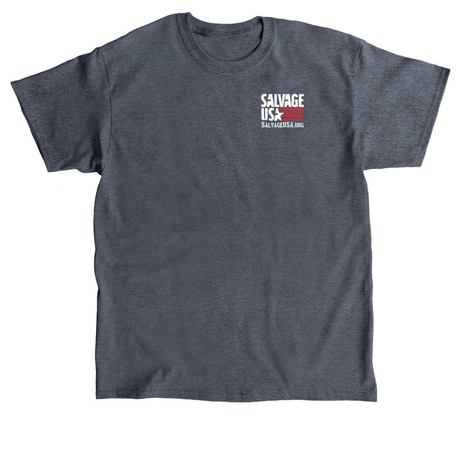 Salvage USA t-shirt made by Bonfire